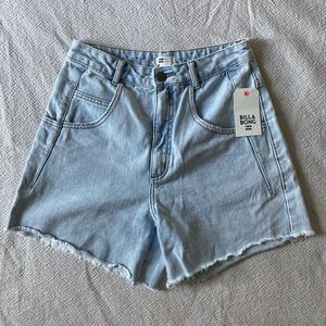 Billabong High Waisted Jean Shorts